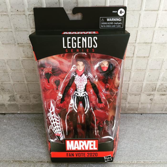 HOT SALE HASBRO MARVEL LEGENDS SPIDER-MAN SILK SPIDERMAN FAN VOTE 2020 WINNER TERMURAH