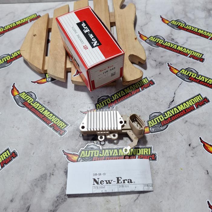 Ic alternator ic regulator ic dinamo cas ampere Kijang Kapsul 7K 12V kaki 3 IVR-543 Merk New Era