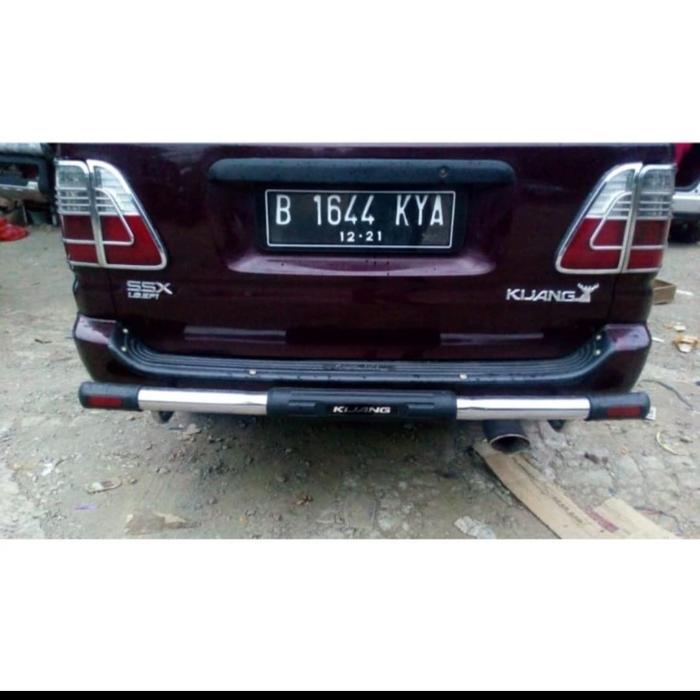 TANDUK BELAKANG PENGAMAN BELAKANG MOBIL KIJANG NEW / KIJANG KAPSUL / KIJANG LGX BAHAN STENLIS