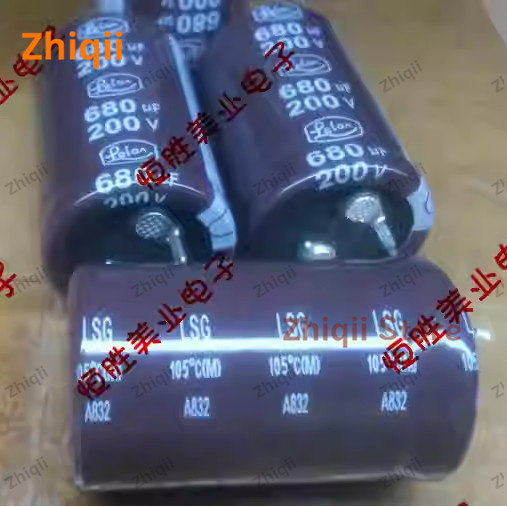 2pcs/4pcs Original new 680UF 200V Lelon Electrolytic Capacitor 200V680UF 25x40mm LSG