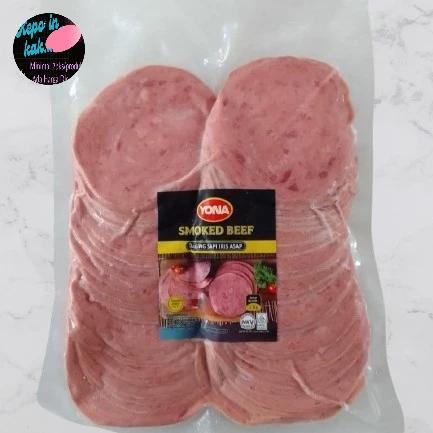Smoked Beef Yona Daging Sapi Iris Asap 1 kg