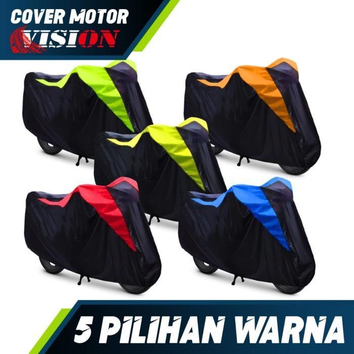 Sarung Motor Revo Waterproof Vision / Cover Selimut Penutup Sarung Mantel Motor Vision #Gratisongkir