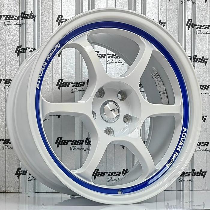 REP ADVAN RG.1 RING 18 WHITE GARASI VELG SURABAYA