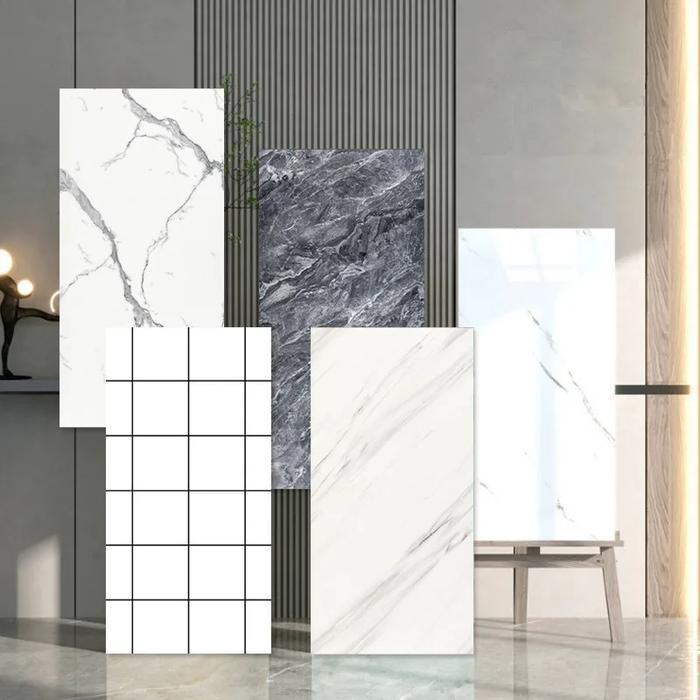 Marmer Vinyl Lantai Stiker Lantai Wallfoam / Marmer Vinyl Lantai High Quality Marble