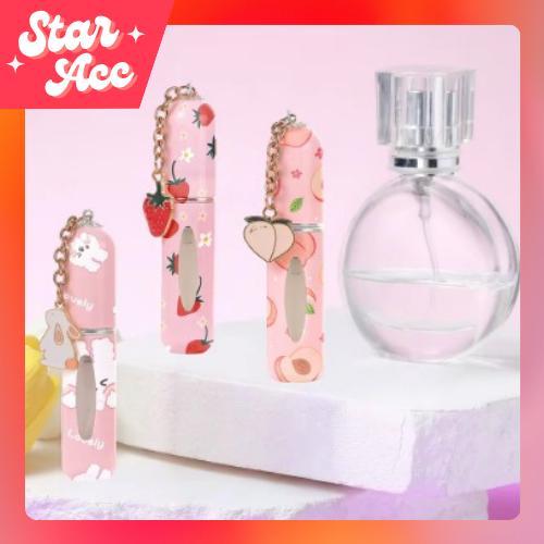 ACC - Botol Parfum Mini Travel Size Refill Kosong 5ML Kualitas Baik Simple Aesthetic Desain Lucu