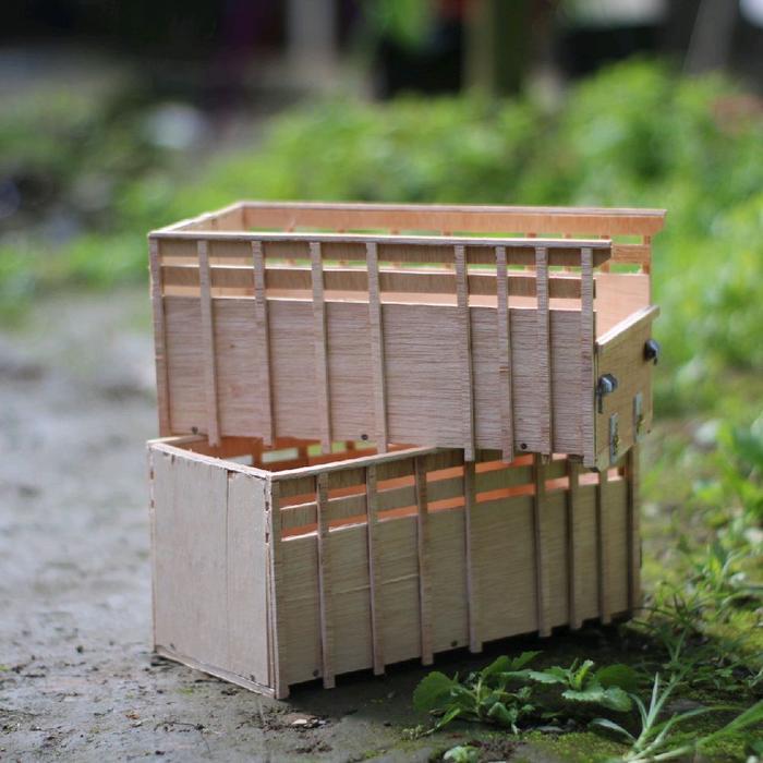BAK TRUK MINIATUR UNTUK TRUK PLASTIK - BAK TRUK SKALA TRUK PLASTIK - BAK TRUK UNTUK MODIF TRUK
