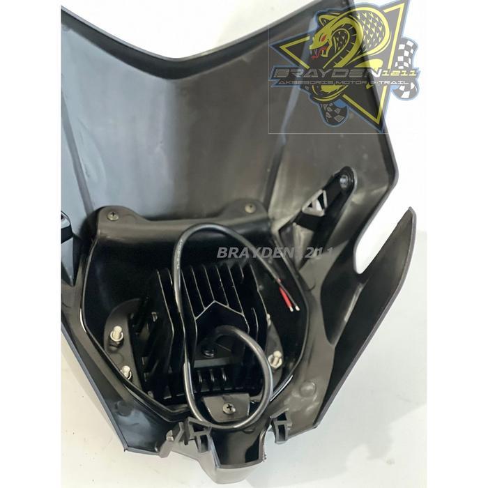 Lampu Led Crf 150 / Batok Lampu Crf150 / Kedok Lampu Crf 150 / Lampu Led Crf