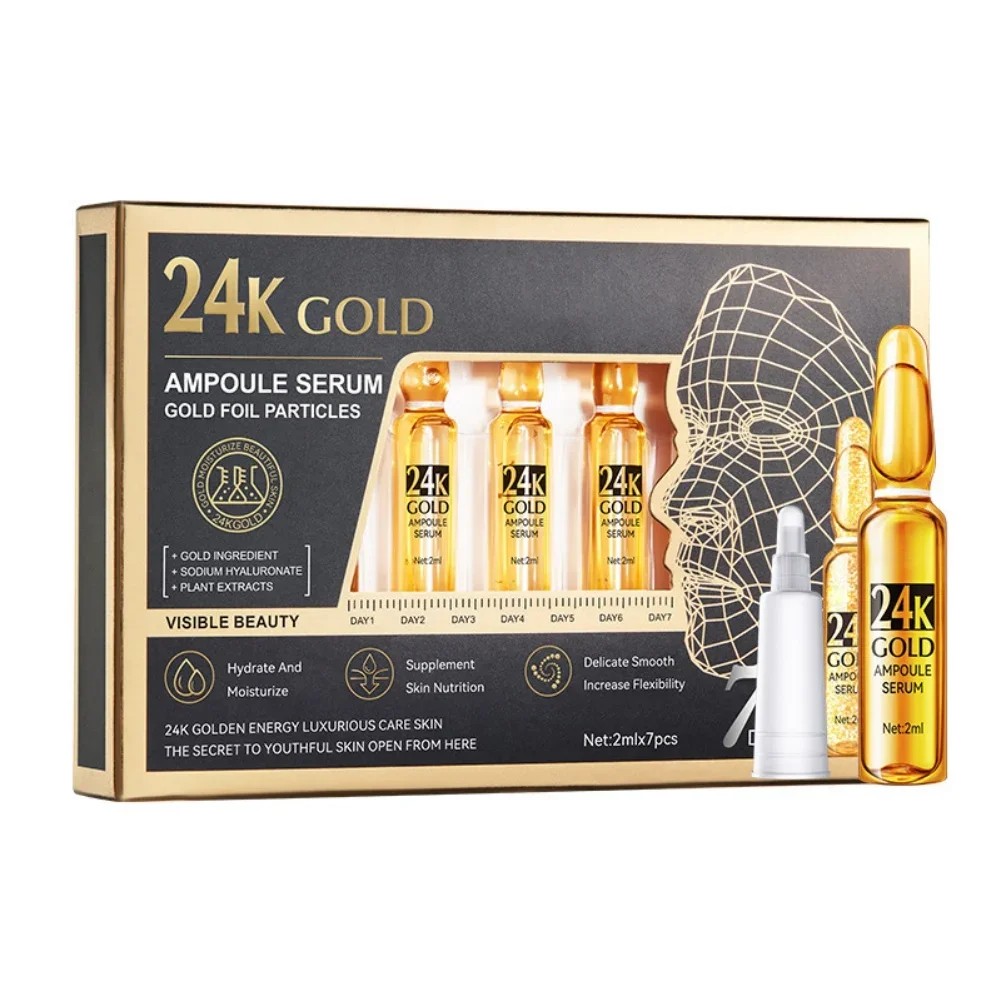 Korean 24K Gold Hyaluronic Acid Serum Protein Thread Lifting Filler Absorbable Collagen Protein