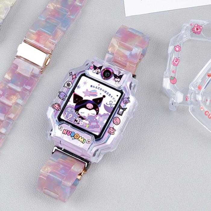 TERMURAH Imoo Watch Phone Protection Case Z1/Z1y/Q1/Q1y Tpu Bahan Transparent Printing Sanrio Print