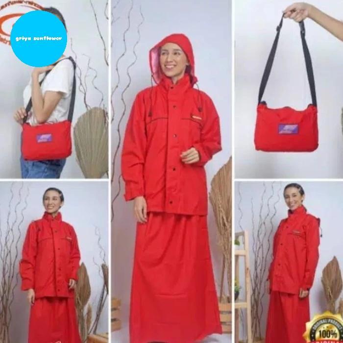 Jas hujan Sunflower women ( rok) M,L,XL