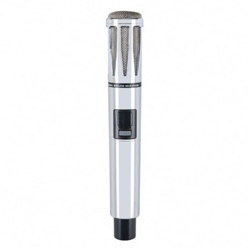 Wireless microphone professional Handheld Karaoke VHF Mic indoor outdoor for Audio Processing and
