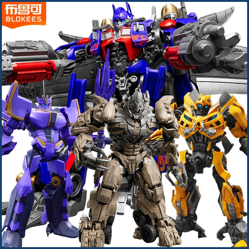 Blokees Transformers Optimus Prime Skyfire The Fallen Primus Megatronus Prime Megatron Bumblebee