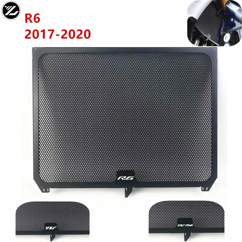 For Yamaha YZF-R6 R6 2017-2020 2018 2019 Radiator Grille Guard Cover Protector Motorcycle