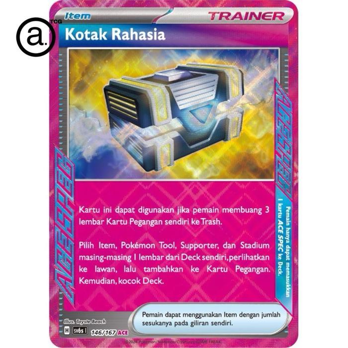Kotak Rahasia ACE (146/167) Pokemon Indonesia ~ Topeng Transfigurasi SV6S