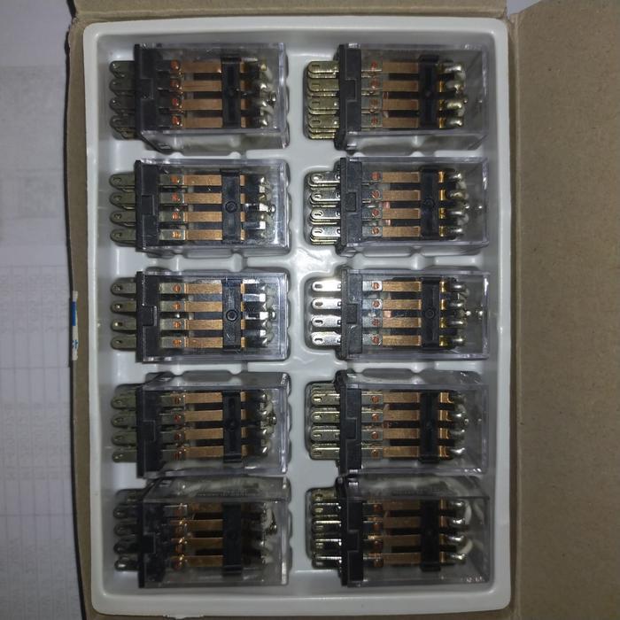 RELAY OMRON MY4 110VAC / RELAY MEREK OMRON 110V MY4 TERBAIK