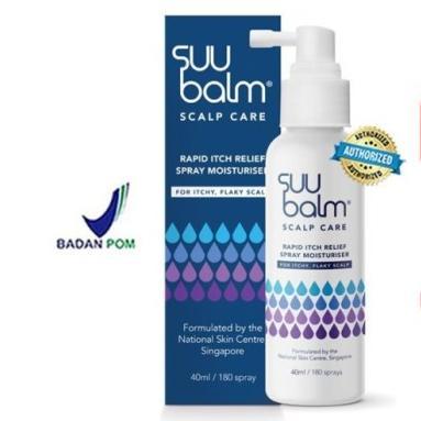 SUU Balm Scalp Care Spray Moisturiser For Itchy Flaky Scalp 100ml