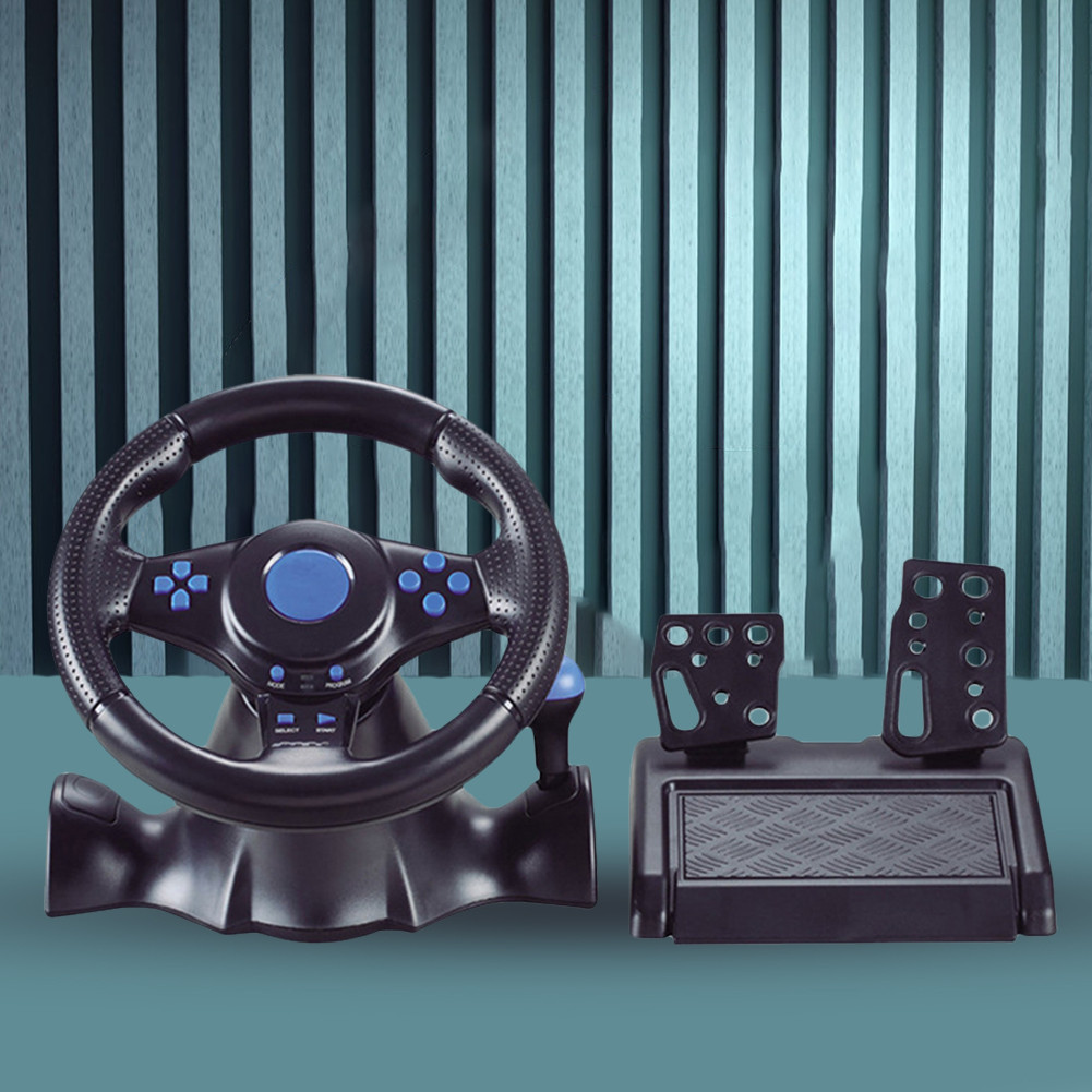 Racing Simulator Steering Wheel Vibration Controller Game Racing Steering Wheel for  Switch/xbox One
