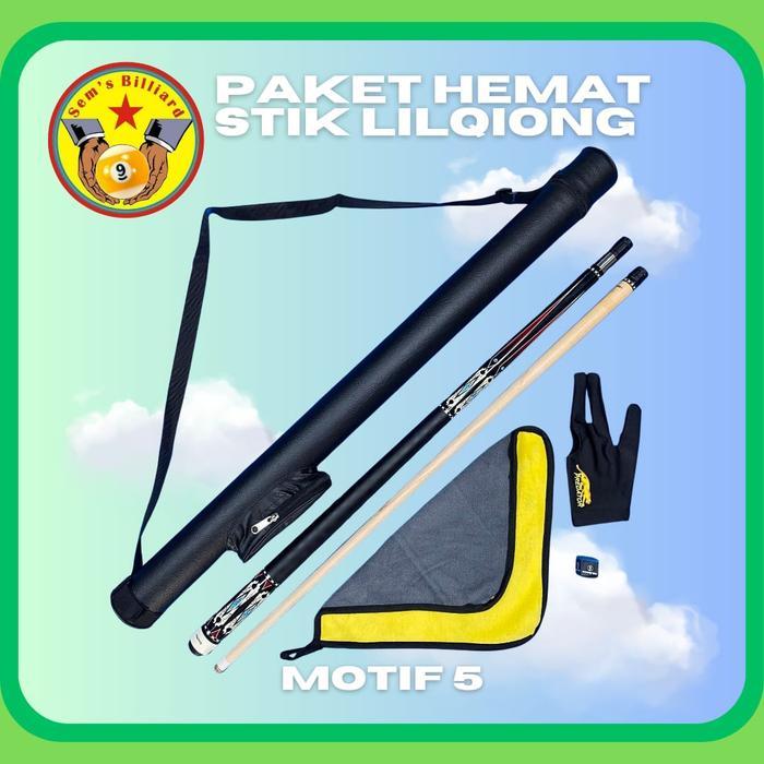 Paket Stick Lilqiong - Paket Stick Billiard - Stick Billiard - Billiard