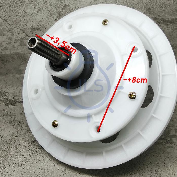 Gearbox Mesin Cuci Polytron AS Gerigi 10 7 - 12 KG