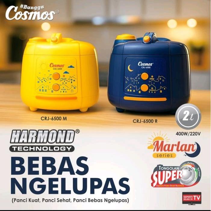 RICE COOKER COSMOS CRJ-6500 2 LITER HARMOND CRJ 6500 MAGIC COM CRJ6500