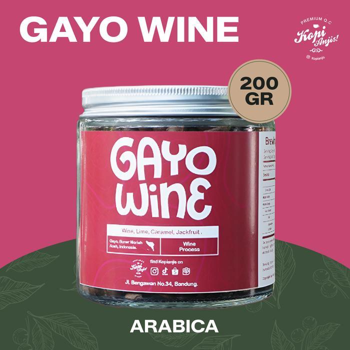 Biji Kopi Arabika Gayo Wine - Specialty Roast Beans ( Gayo Winey )
