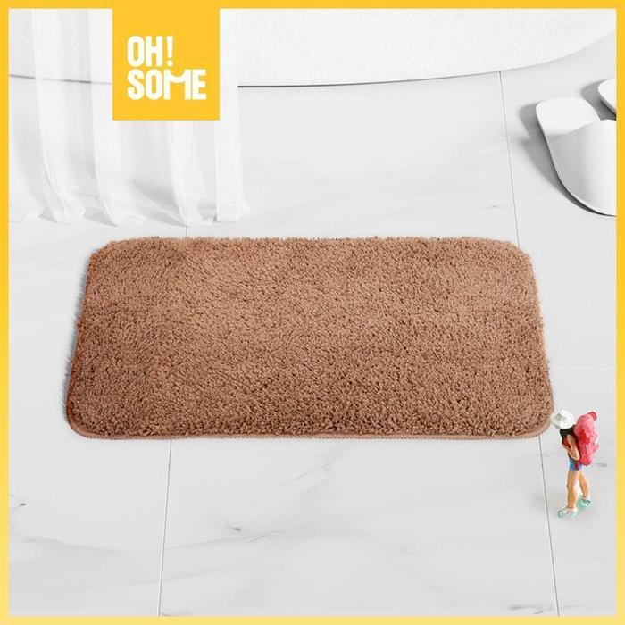 Terlaris OHSOME Dajiang Room Mat Velvet Keset Kaki Bulu Lembut Tebal Premium