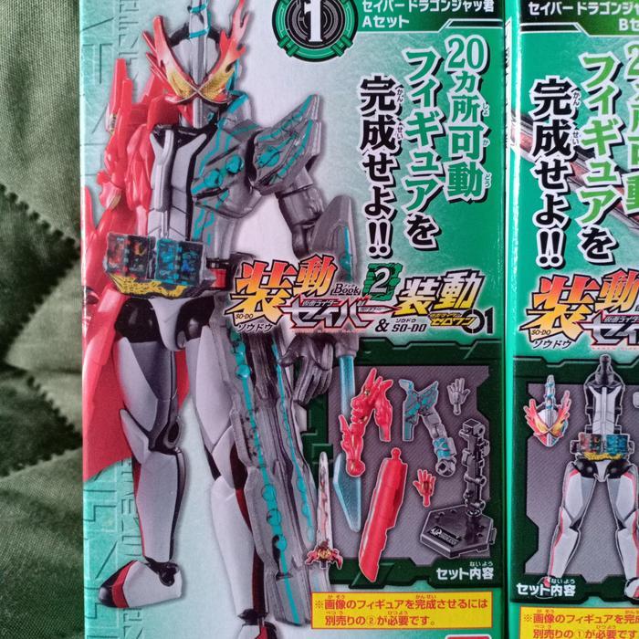 HOT SALE SHODO SODO KAMEN RIDER SABER BRAVE DRAGON JACK KUN SO DO BANDAI RKF TERMURAH