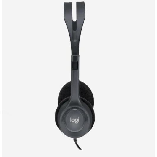 Logitech Stereo Headset H111 - H111 koneksi Jack Audio - logitech H111 - H111 Logitech