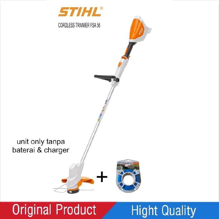 Stihl Cordless Trimmer FSA 56 - Alat Potong Rumput Tanpa Kabel Berkualitas Tinggi Original