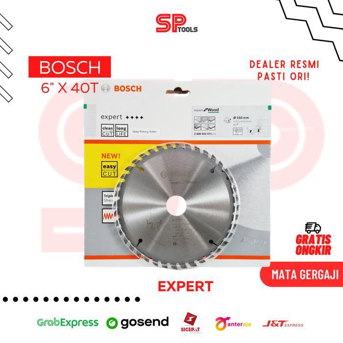 Mata Gergaji Circular Saw 6 Inch 6" X 40T Bosch Expert