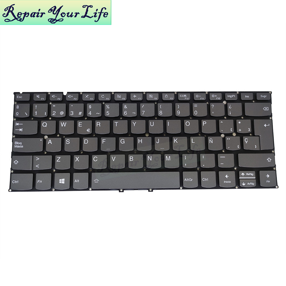 Spanish laptop keyboard For Lenovo yoga 920 13ISK 13IKB 920-13 PC4VB-CS Latin Spain ES computer