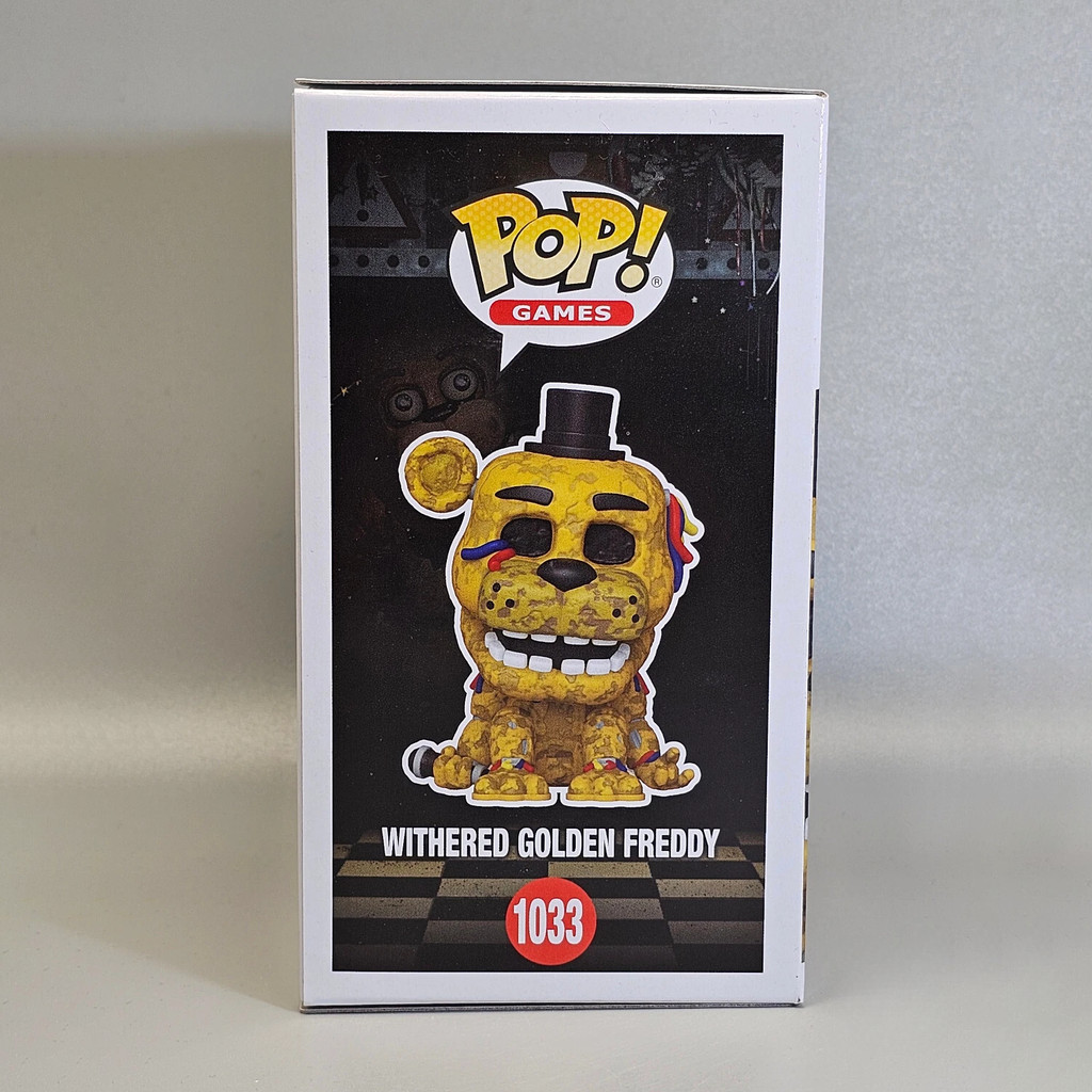 Five Nights at Freddy's Vinyl Figure Withered Golden Freddy #1033 Funko Pop Official Licensed