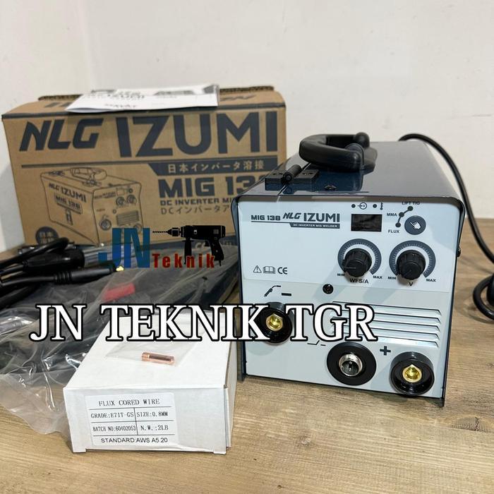 IZUMI MIG 138 MESIN LAS IZUMI MIG 120A TRAVO LAS INVERTER IZUMI MIG 138 GASLESS