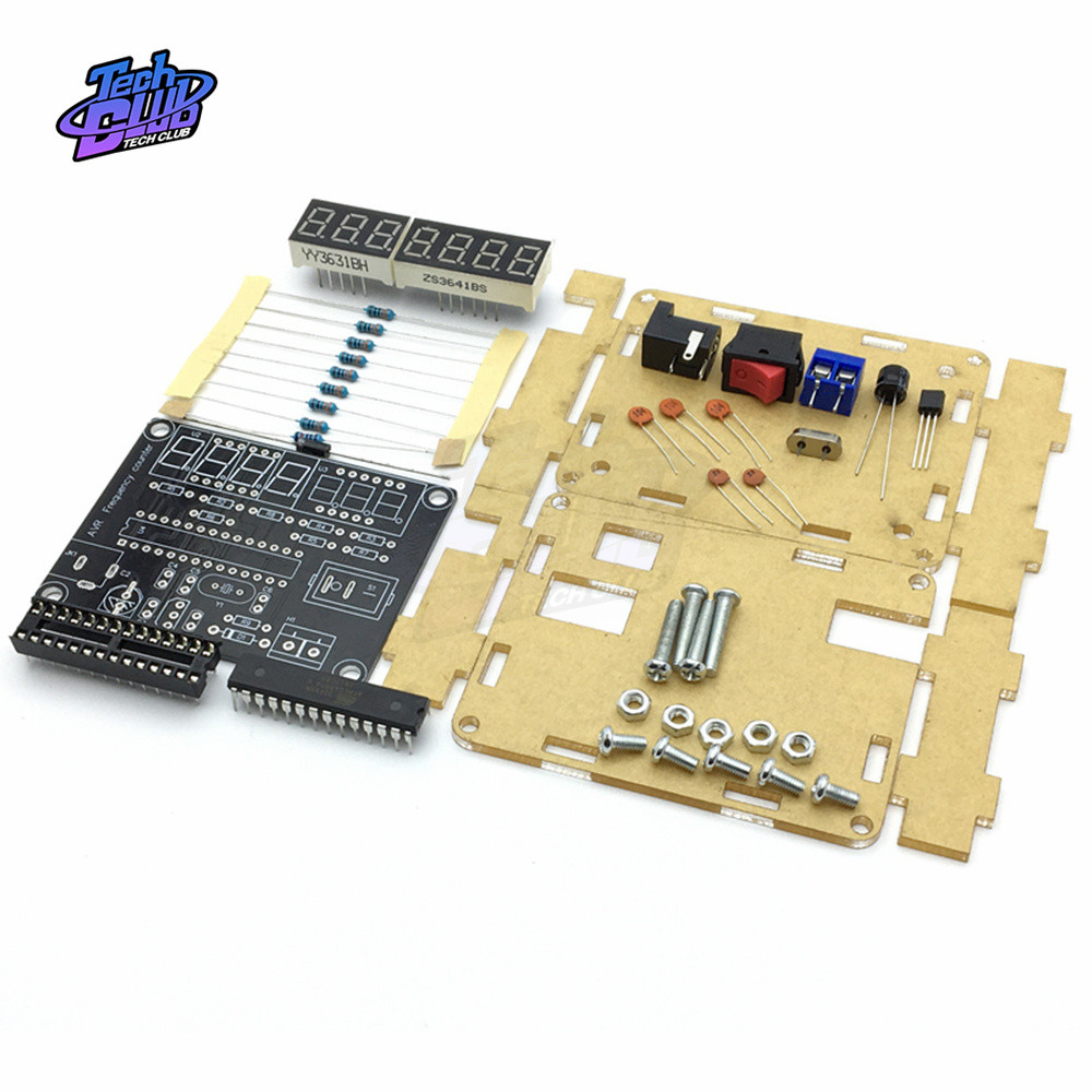 0.45Hz-10Mhz Frequency Meter Frequency Counter Avr Frequency With Shell Counter Cymometer