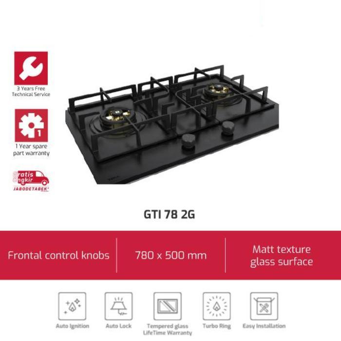 Kompor Tanam Gas 2 Tungku Teka Kompor Tanam Gas Teka GTI 78 2G