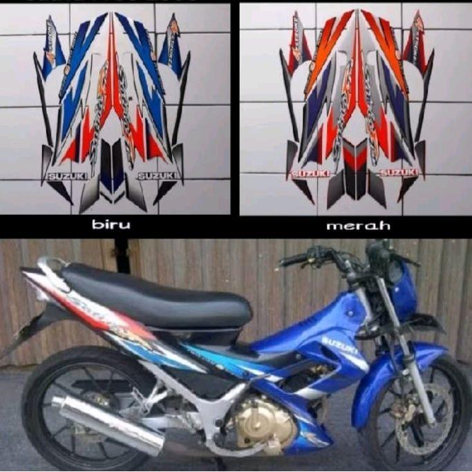 striping satria Fu CBU THAILAND 2005-2006-2007