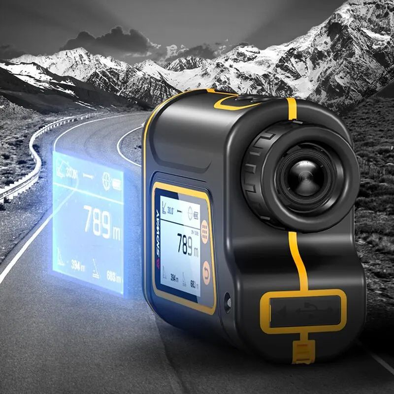 SNDWAY 600M 1000M 1500M Golf Rangefinder Professional Distance Meter with Angle & High Speed