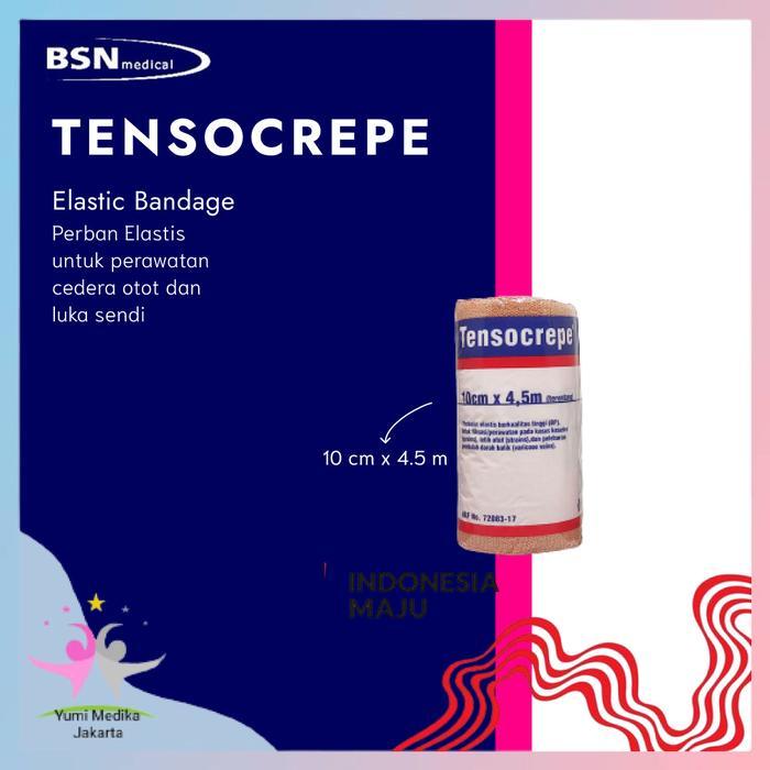 Ready BSN Tensocrepe Perban Elastis/Verban ROLL-PERBAN COKLAT -VERBAN 4 inch