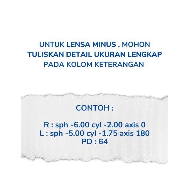 TERBAIK Lensa Kacamata Minus/Silinder Essilor Elements Day and Night 1.60