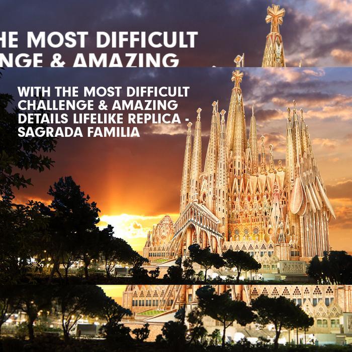 Cubicfun Sagrada Familia LED Master Collection - 3D Puzzle