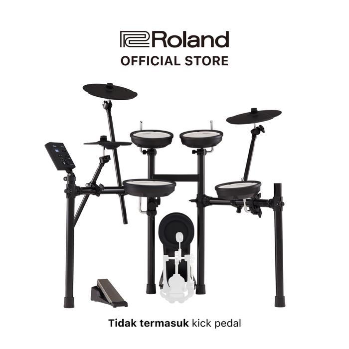PROMO Roland TD-07KV V-Drums Drum Elektrik Seri V-Drums TD-07 Kelas Menengah dengan Kick Pad KD-10 &