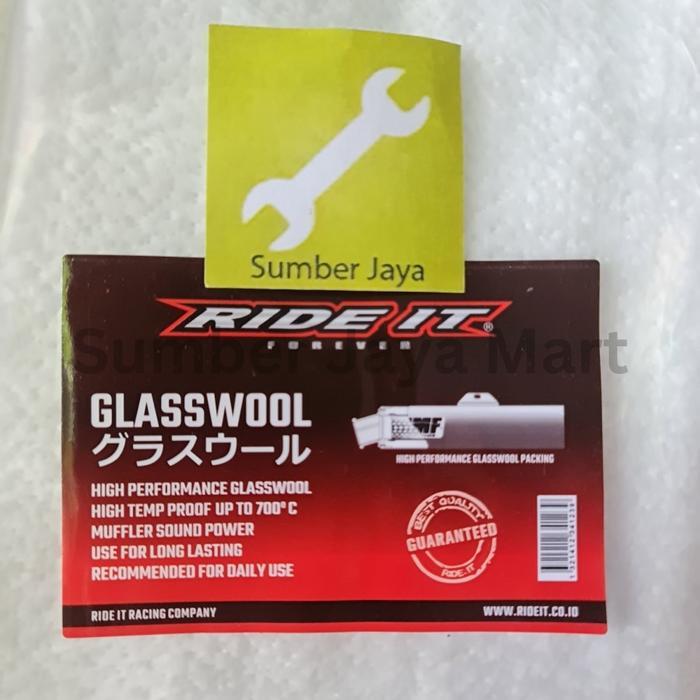 "New" Glasswool Gasbul Knalpot Motor Ride IT Original Murah