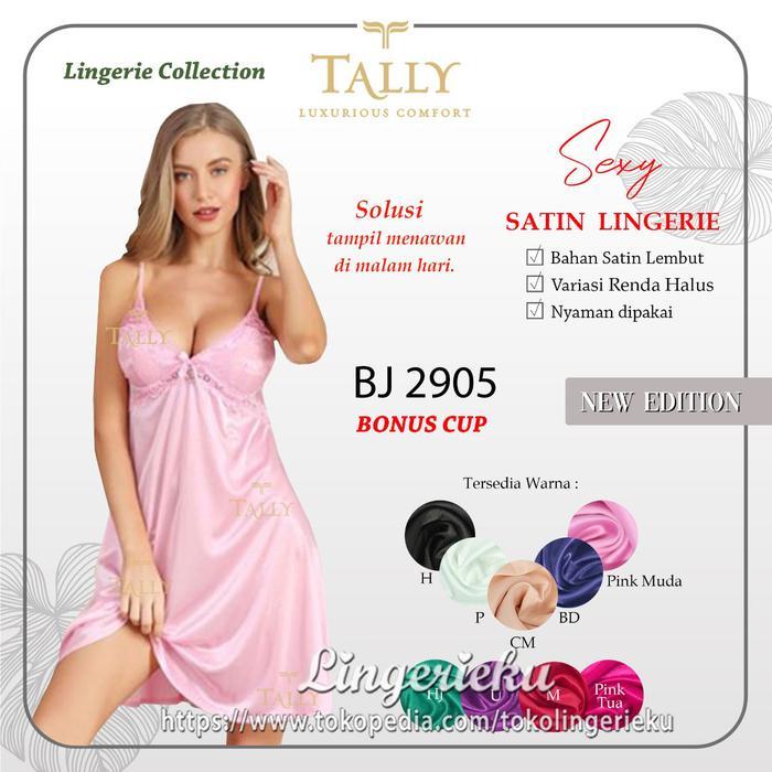 Diskon Baju Tidur Wanita Satin Halus Premium Lingerie Tally 2905 New