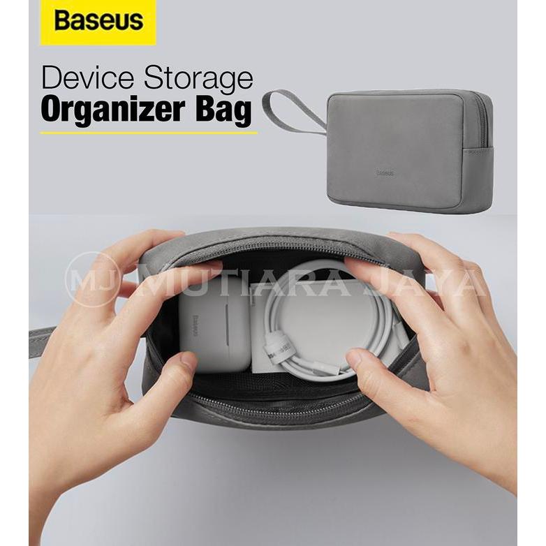 BASEUS Storage Bag Organizer Pouch Gadget Tas Tangan Travel