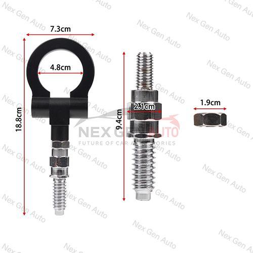 Towing Hook Variasi Towing Derek Besi Mobil Honda Brio Mobilio