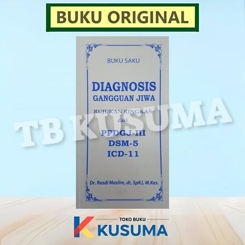 {cod}{bayar di tempat} [original] buku saku diagnosis gangguan jiwa ppdgj iii dsm 5 - rusdi m