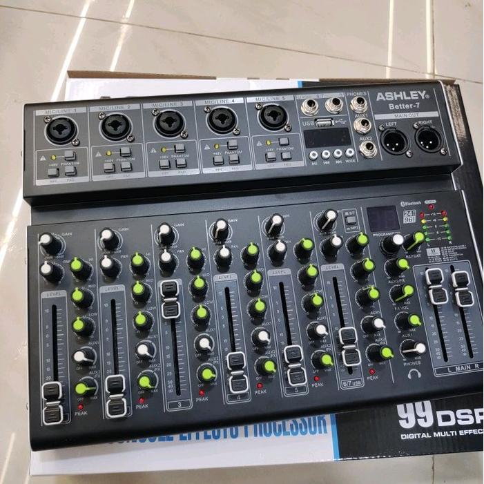 Ashley Mixer Audio Better7 99dsp 7 Better 7 original ashley