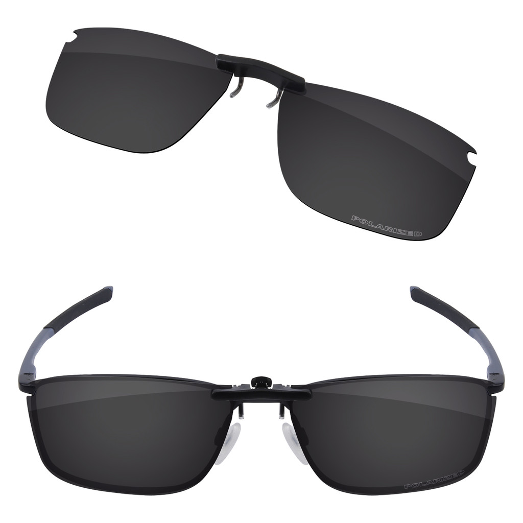 ELuxonsight Polarized Clip-on Sunglasses Clip onto Eyeglasses for Oakley Socket 5.0 OX3217-55