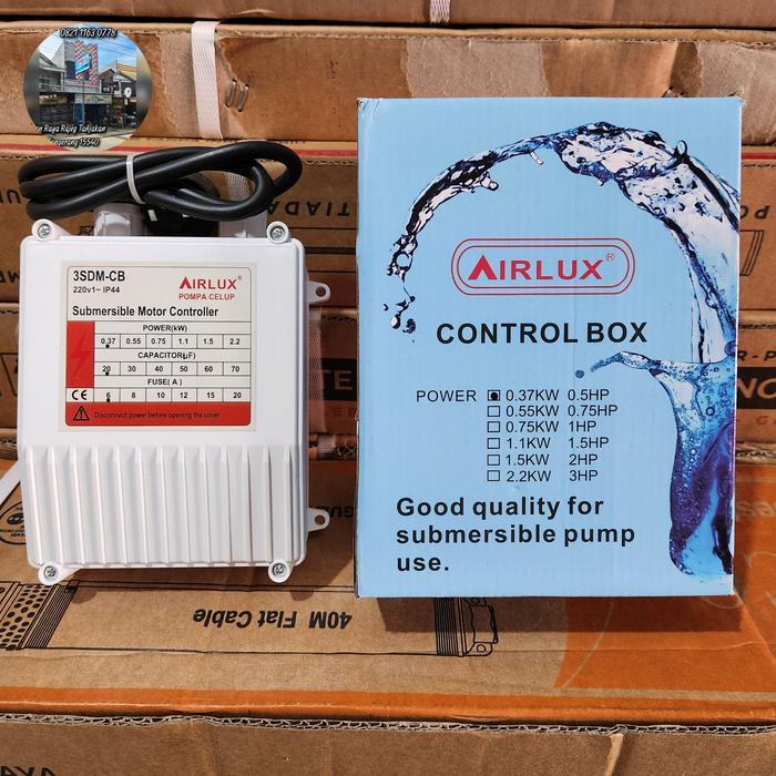 CONTROL BOX POMPA SATELIT 0.5 HP 0.37 KW AIRLUX HEMAT