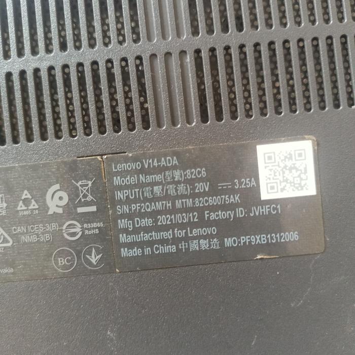 casing laptop lenovo v14 ada v14-ada fullset